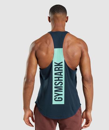 Pánské Stringers Gymshark Bold Tmavě Blankyt | CZ 2568OKI